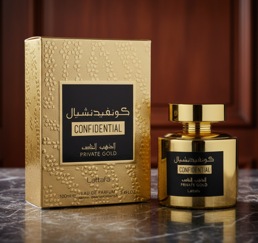 Lattafa Confidential Private Gold